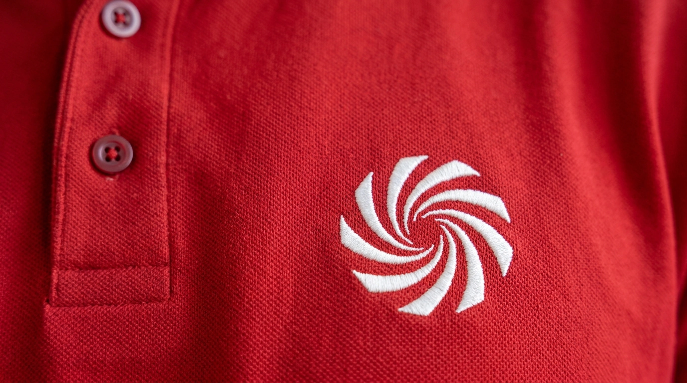Het merklogo op het shirt van Marco, digital human van MediaMarkt